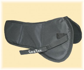 CeraTex Sattelpad mit Korrekturtaschen und Pads